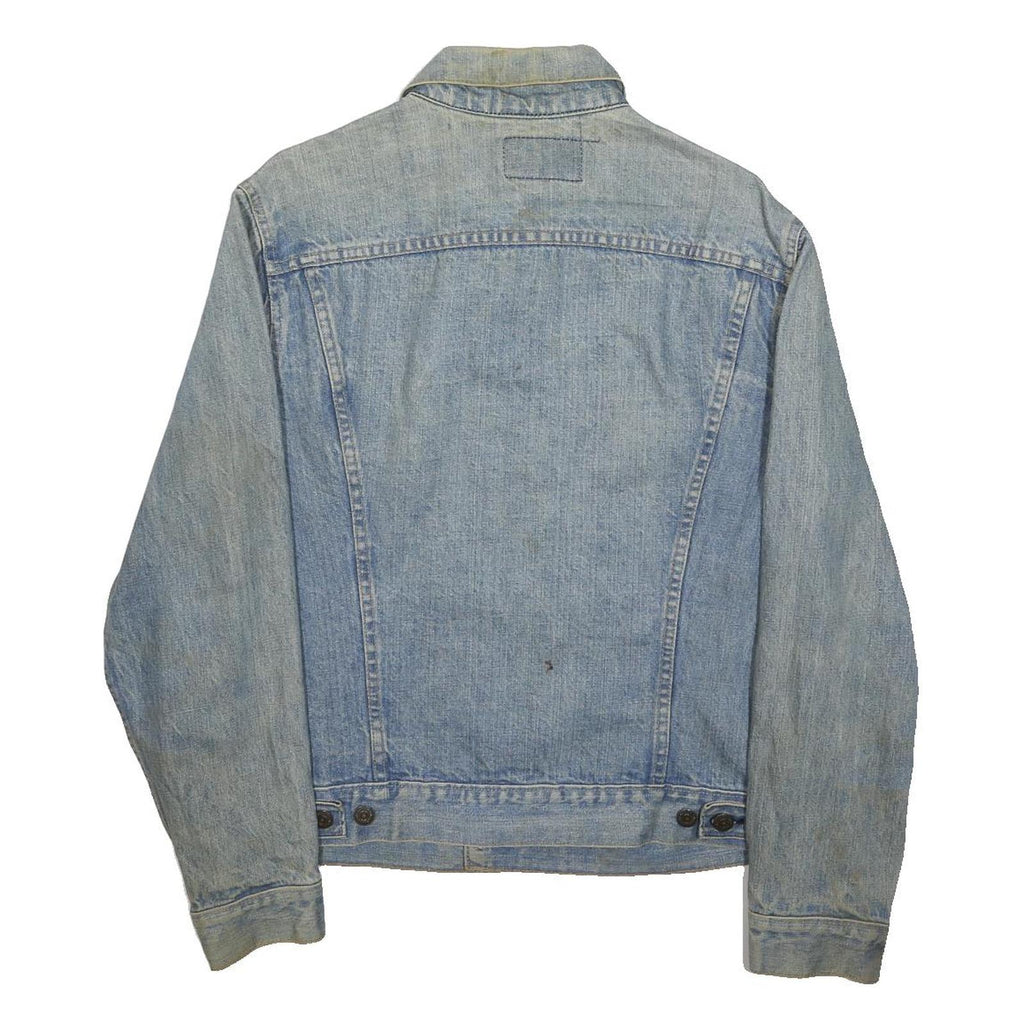 LEVI'S Mens Blue Denim Button Jacket M Casual Classic Vintage Retro Regular Fit