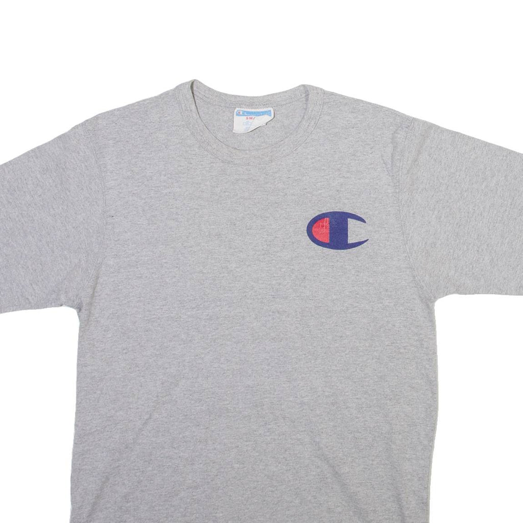 CHAMPION Mens T-Shirt Grey S