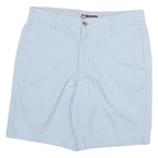 CHAPS Mens Shorts Blue Casual Classic L W32 Cotton Blend Summer Wear