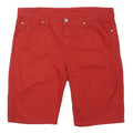 CARHARTT Mens Shorts Red Casual Cotton Blend M W34 Durable Workwear