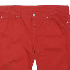 CARHARTT Mens Shorts Red Casual Cotton Blend M W34 Durable Workwear