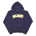 CHAMPION Mens Navy Ualbany Pullover Hoodie L Cotton Blend Casual