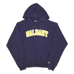 CHAMPION Mens Navy Ualbany Pullover Hoodie L Cotton Blend Casual