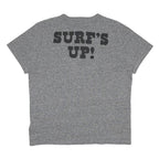 TSPTR Mens Grey Snoopy Graphic T-Shirt L Short Sleeve Crew Neck Surf Print