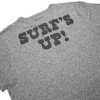 TSPTR Mens Grey Snoopy Graphic T-Shirt L Short Sleeve Crew Neck Surf Print