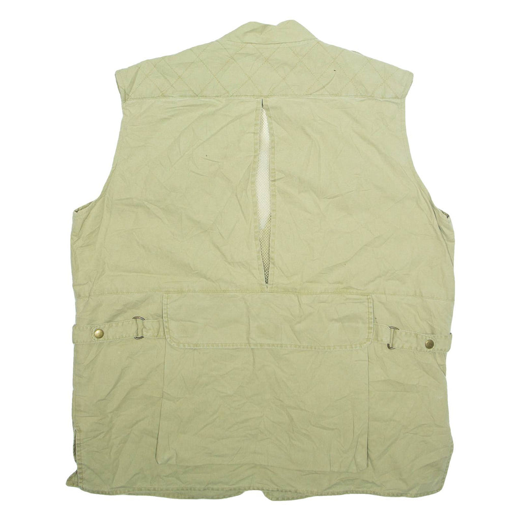 WOOLRICH Mens Gilet Beige L