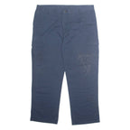 DICKIES Cargo Mens Trousers Blue Regular Straight W42 L32