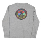 RALPH LAUREN Mens Grey Polo Sportsman Long Sleeve Crew Neck T-Shirt M Cotton