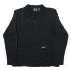 PATAGONIA Womens Black Plain Pullover Crew Neck Basic Knit Jumper S Outdoor