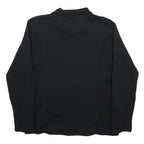 PATAGONIA Womens Black Plain Pullover Crew Neck Basic Knit Jumper S Outdoor