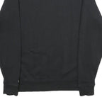 CHAMPION Mens Black S Crew Neck Cotton Blend Sweatshirt Pullover