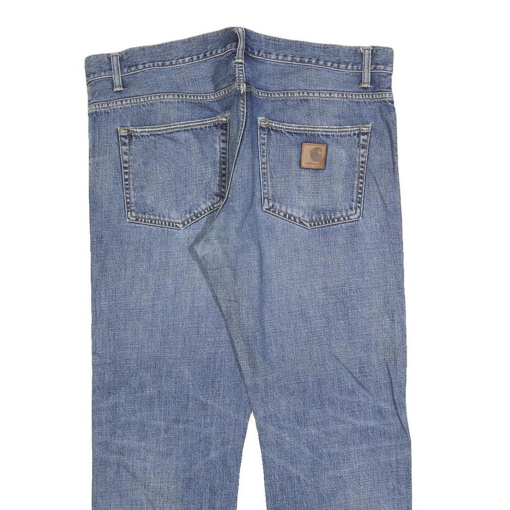 CARHARTT Mens Blue Regular Fit Straight Denim Jeans W38 L29 Workwear