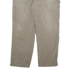 CARHARTT Mens Cotton Blend Beige Relaxed Straight Leg Trousers W38 L30 Workwear