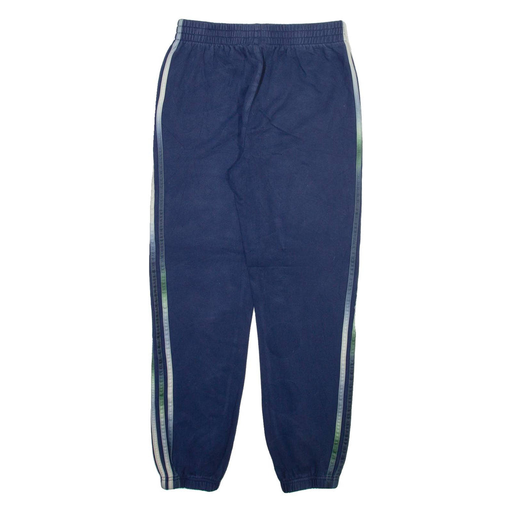 ADIDAS Womens Joggers Blue Tapered L W28 L28