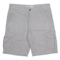 CARHARTT Mens Grey Cargo Shorts XL W38 Relaxed Fit Cotton Blend Workwear