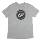 NIKE Mens Grey Purdue Boilermakers Basketball T-Shirt M Short Sleeve Crew Neck