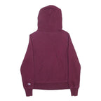 CHAMPION REVERSE WEAVE Womens Purple Pullover Hoodie S Cotton Blend Casual