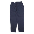 RED KAP Womens Cotton Blend Navy Regular Fit Straight Leg Trousers W30 L30