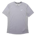 NIKE Mens Grey Running T-Shirt M Short Sleeve Crew Neck Lightweight