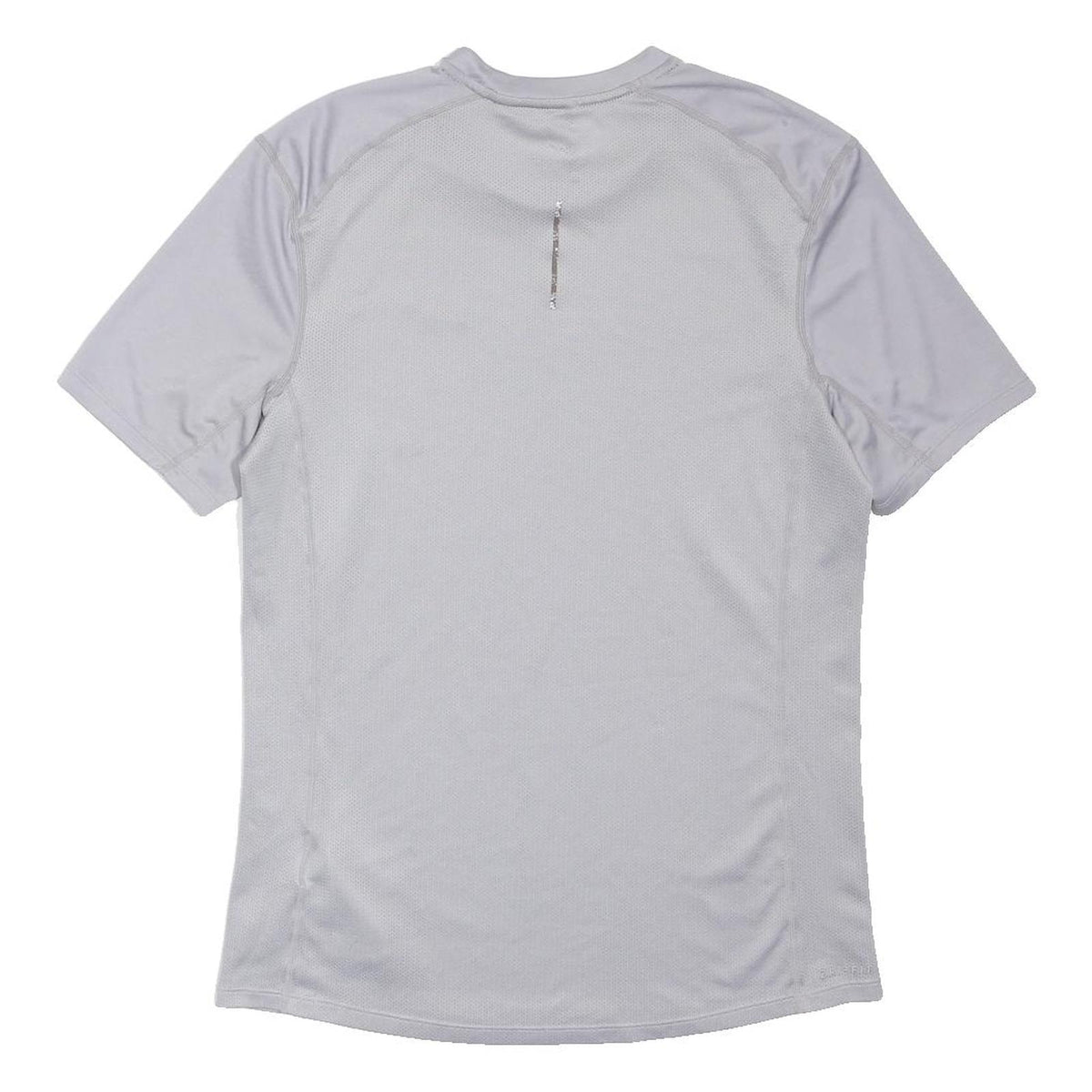 NIKE Mens Grey Running T-Shirt M Short Sleeve Crew Neck Lightweight
