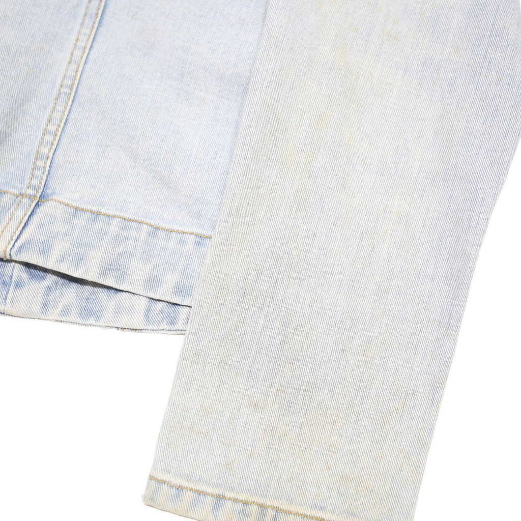 LEE Womens Blue Denim Jacket M Cotton Blend Button Closure Classic Fit Casual