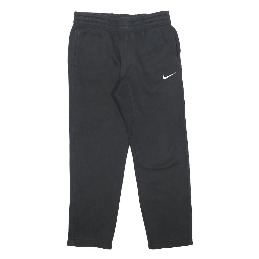 NIKE Womens Joggers Black Regular Tapered M W28 L26 Cotton Blend Casual