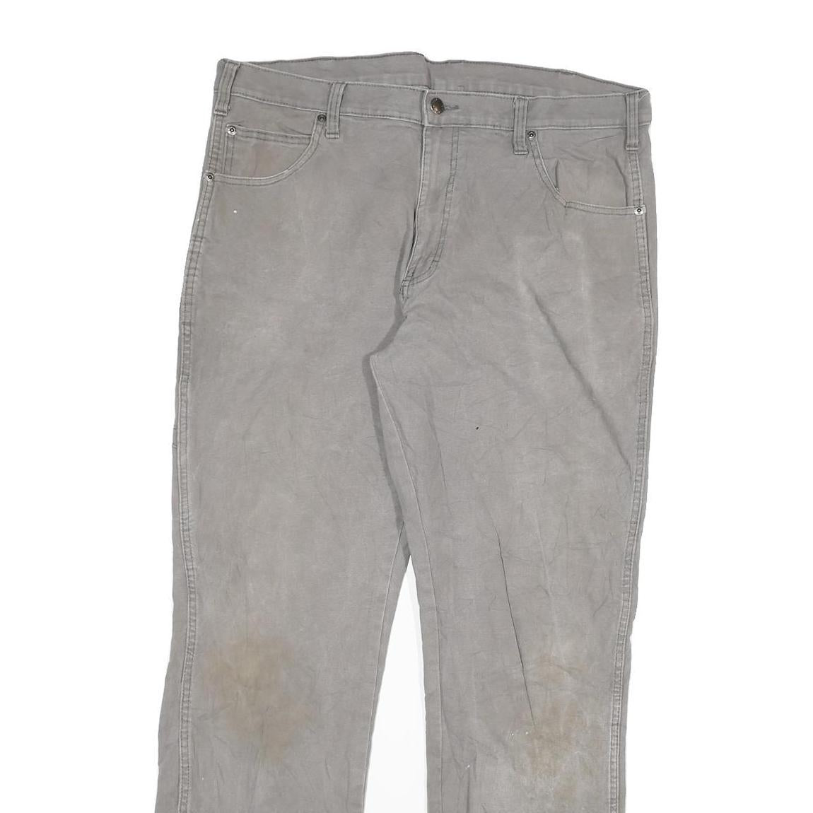 DICKIES Mens Jeans Regular Straight Denim Medium W36 L32 Workwear Utility