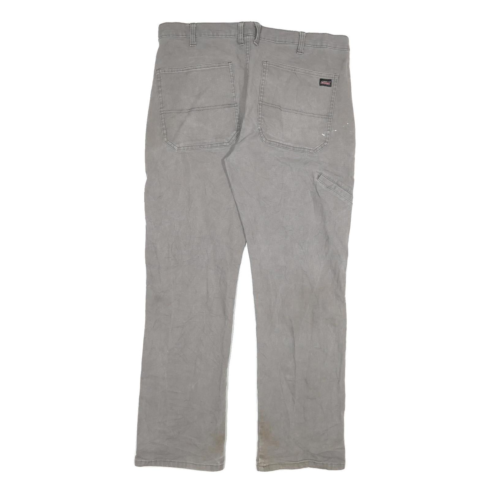 DICKIES Mens Jeans Regular Straight Denim Medium W36 L32 Workwear Utility