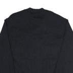 BREIDHOF Mens Black Button Cotton Blend Cardigan Jacket L Knit Classic Fit