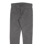 LEVI'S 512 Tapered Mens Jeans Grey Slim Denim Light W29 L30 Stylish Zip Cotton