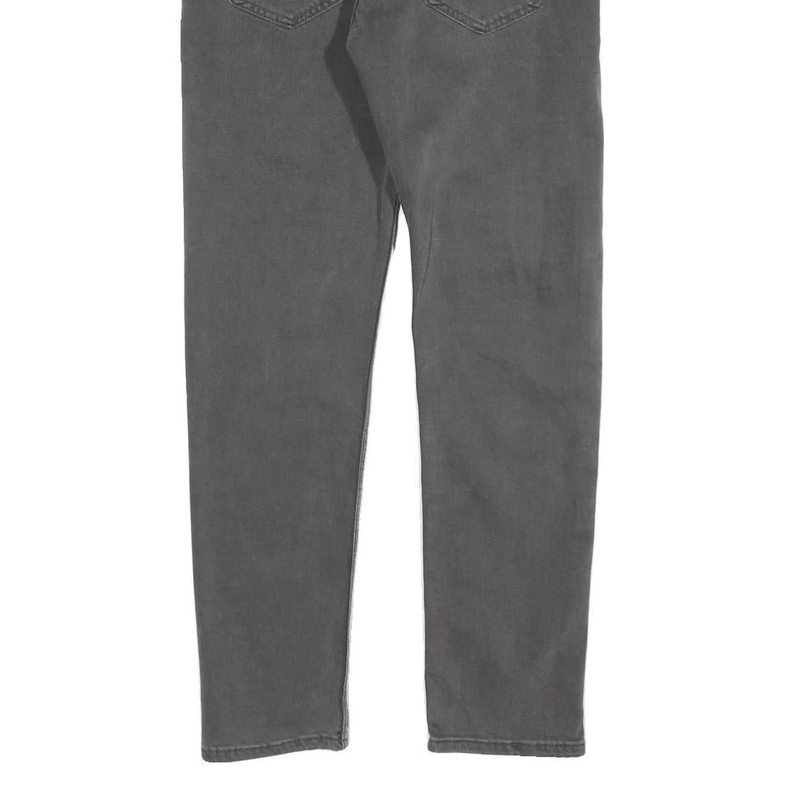 LEVI'S 512 Tapered Mens Jeans Grey Slim Denim Light W29 L30 Stylish Zip Cotton