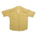 L'ARALDO Womens Blouse Green Collared L