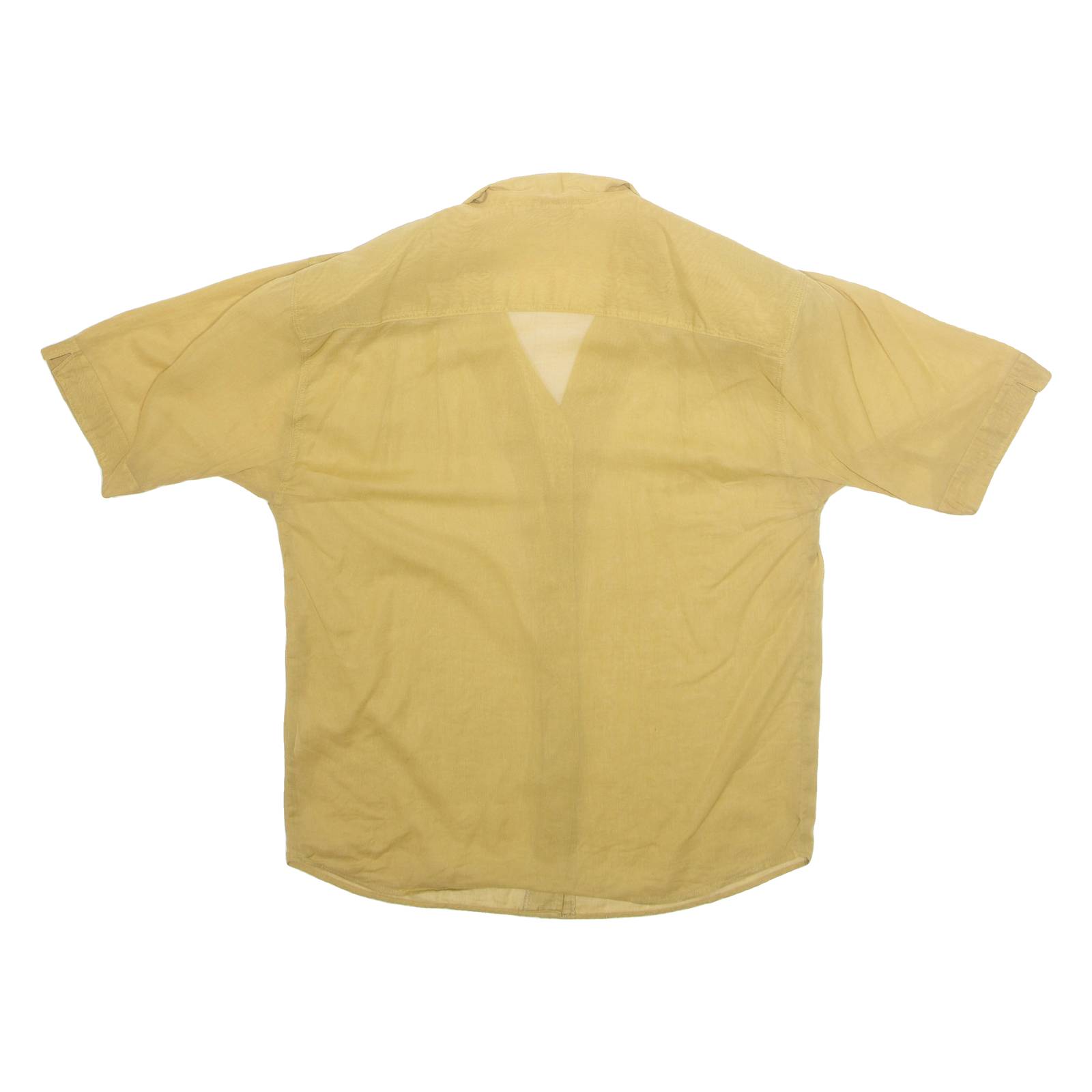 L'ARALDO Womens Blouse Green Collared L