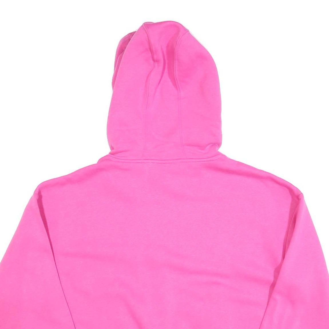 FILA Womens Pink Hoodie XL Cotton Blend Pullover Casual Sports Sweatshirt