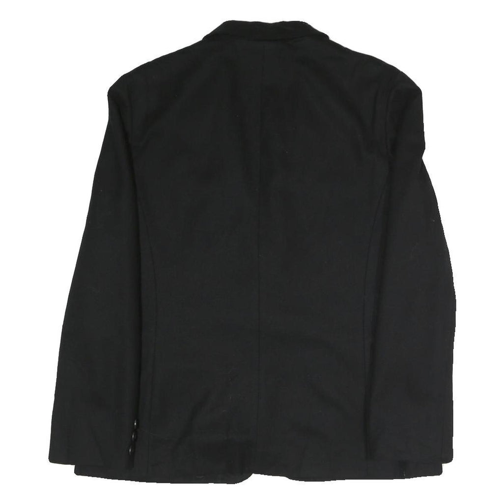 PENDLETON Womens Black Classic Jacket M Polyester Blend Button Closure Tailored