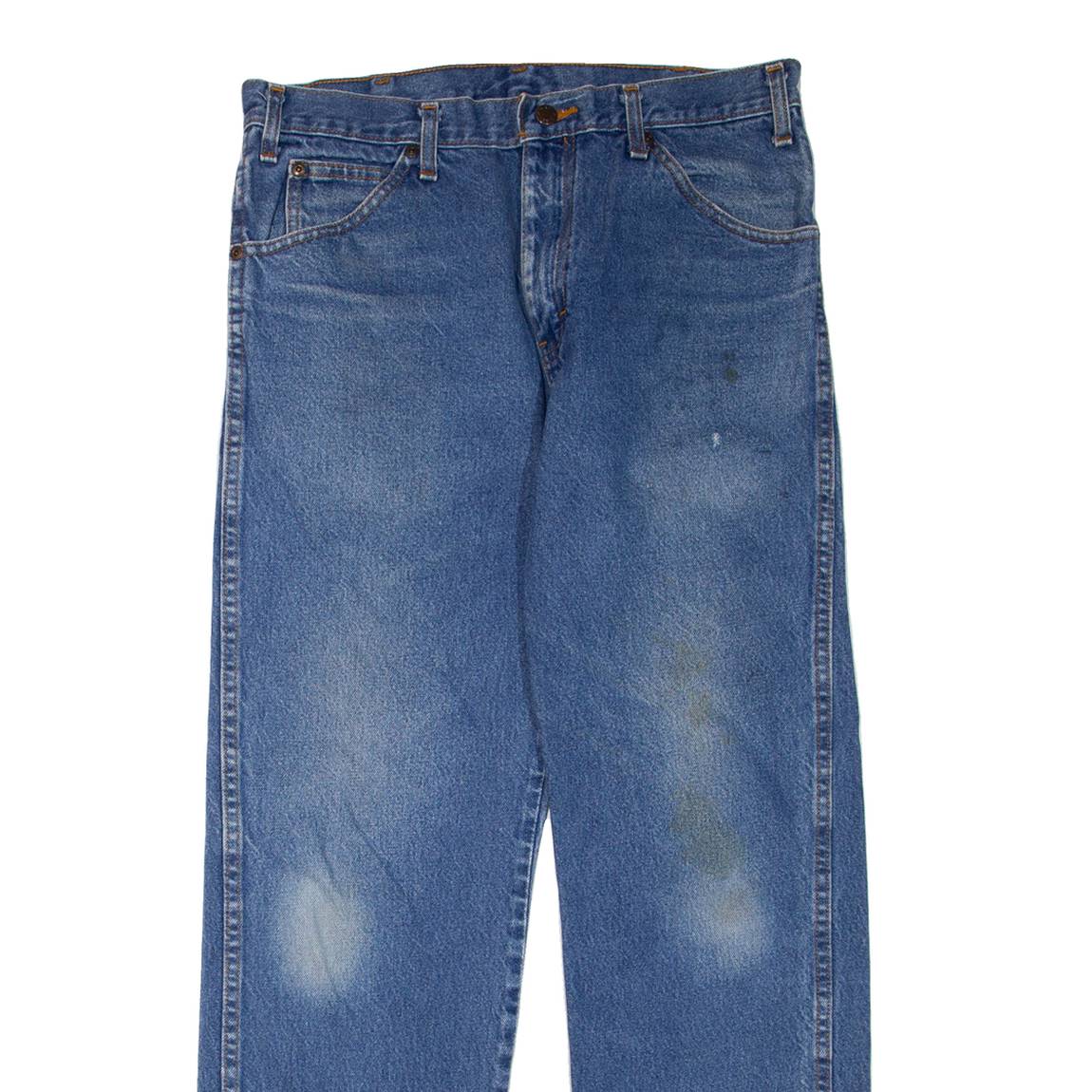 DICKIES Mens Jeans Blue Regular Straight W32 L32