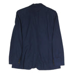 PENDLETON Womens Navy Wool Classic Jacket UK 10 Button Plain Elegant Tailored