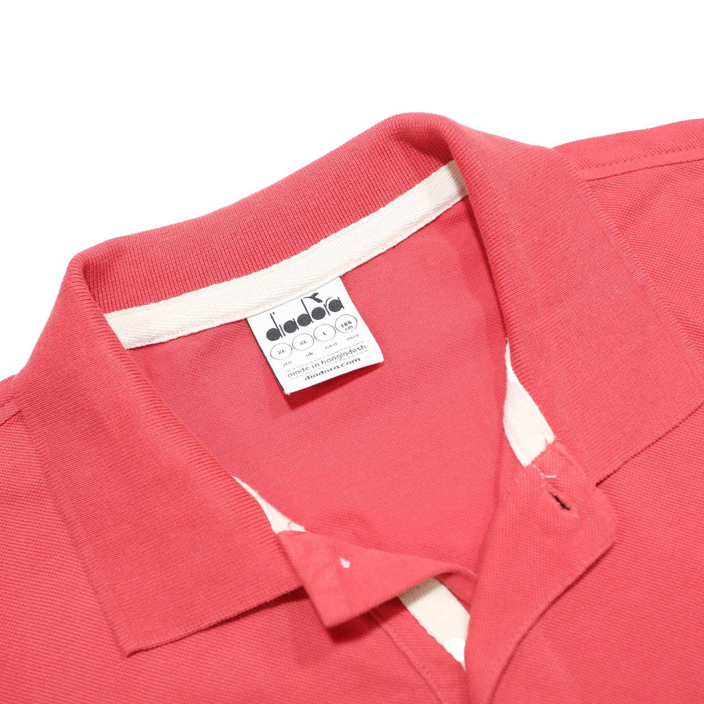 DIADORA Mens Coral Short Sleeve Plain Polo Shirt XL Casual Cotton