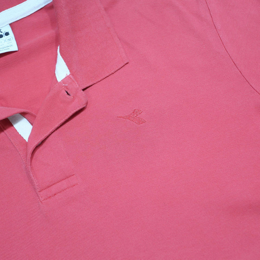 DIADORA Mens Coral Short Sleeve Plain Polo Shirt XL Casual Cotton
