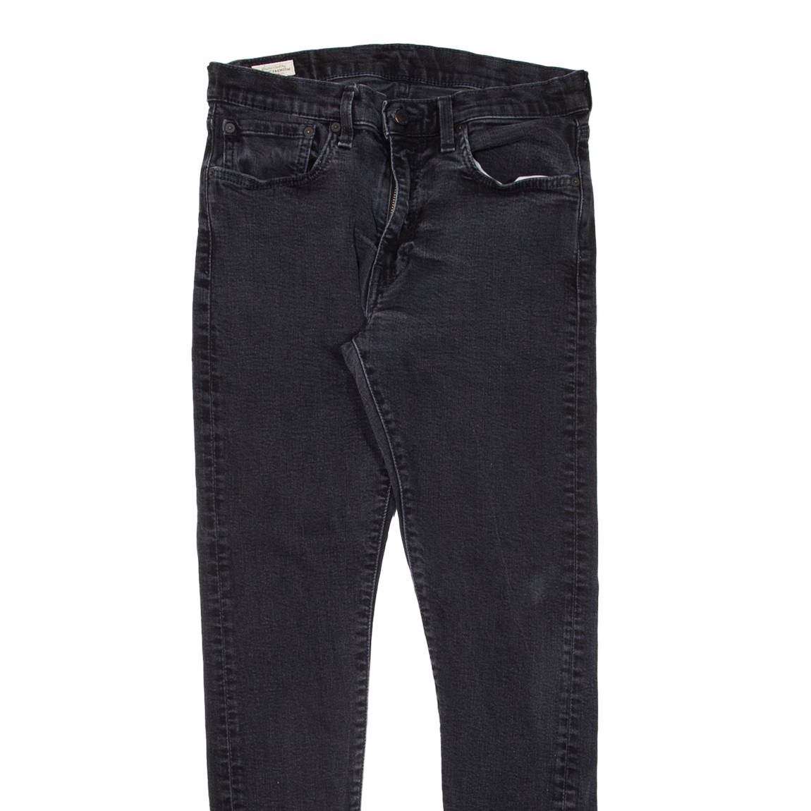 LEVI'S BIG E Mens Jeans Black Slim Skinny W30 L32