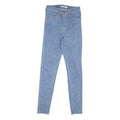 LEVI'S Womens Jeans Blue Slim Skinny Denim Light W26 L29 Zip