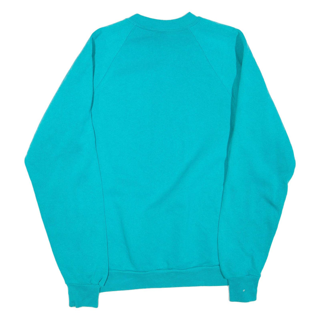 JERZEES Wyoming Womens Sweatshirt Blue Crew Neck L