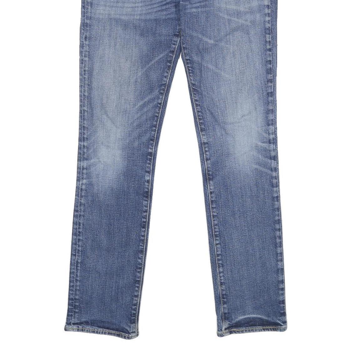 LEVI'S 511 Slim Mens Jeans Blue Slim Straight Denim Medium W31 L32 Stylish