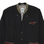 SCHNEIDERS Salzburg Mens Black & Olive Button Jacket XL Cotton Blend Classic