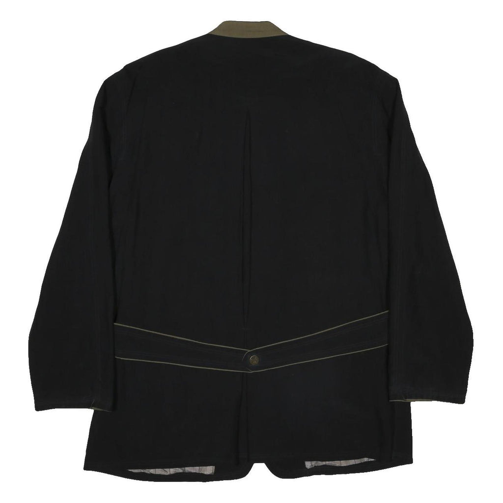 SCHNEIDERS Salzburg Mens Black & Olive Button Jacket XL Cotton Blend Classic