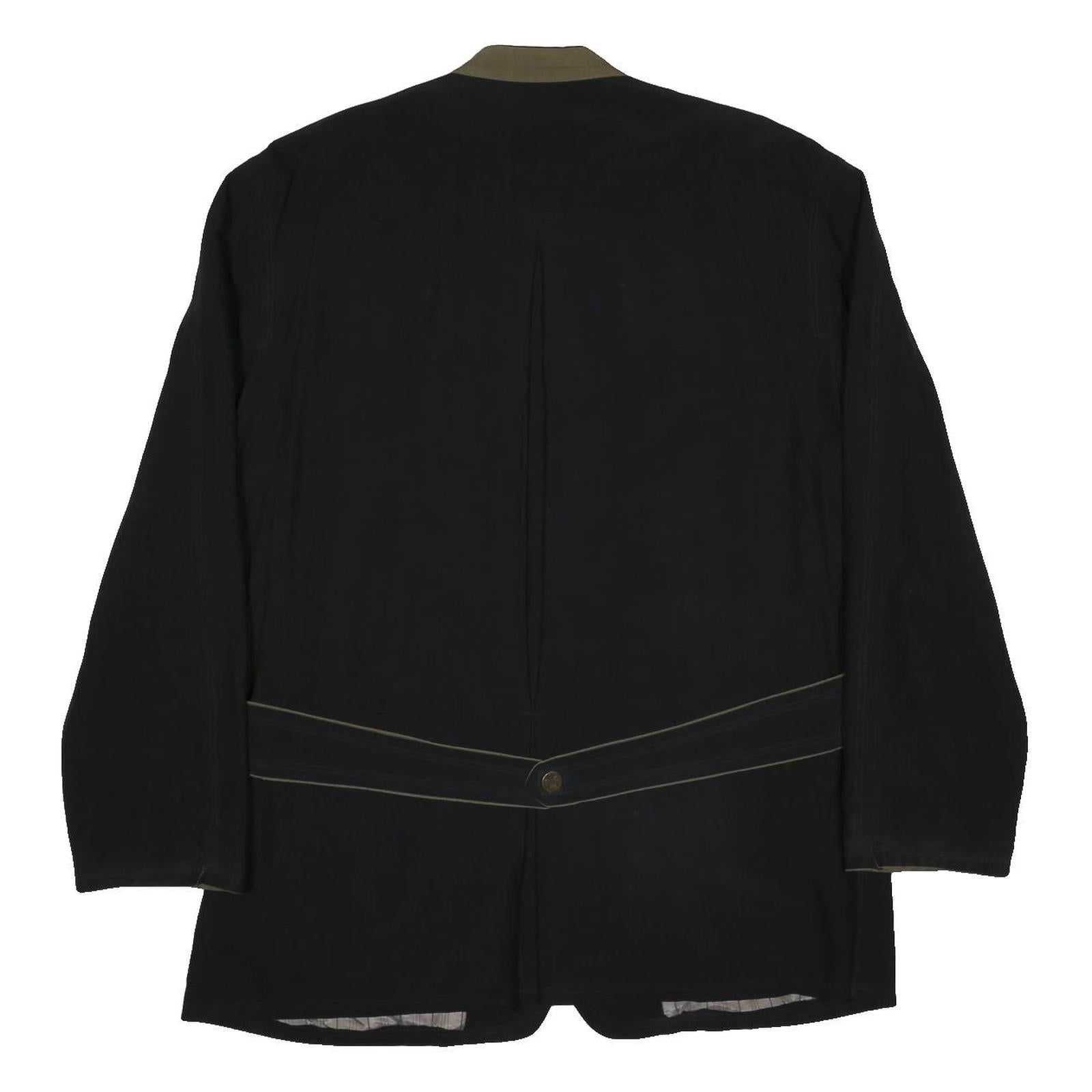 SCHNEIDERS Salzburg Mens Black & Olive Button Jacket XL Cotton Blend Classic