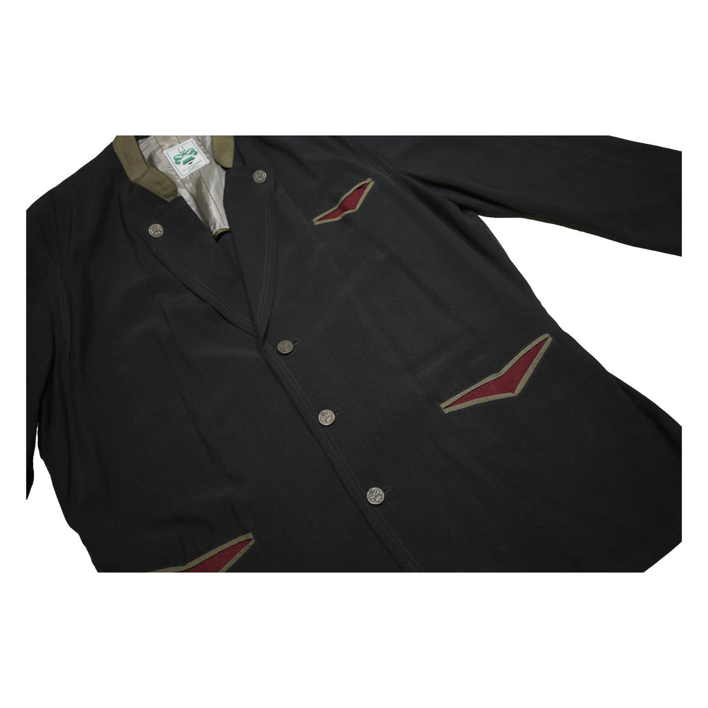 SCHNEIDERS Salzburg Mens Black & Olive Button Jacket XL Cotton Blend Classic