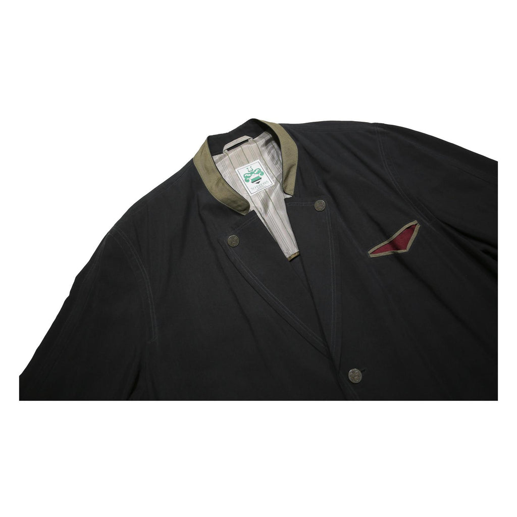SCHNEIDERS Salzburg Mens Black & Olive Button Jacket XL Cotton Blend Classic