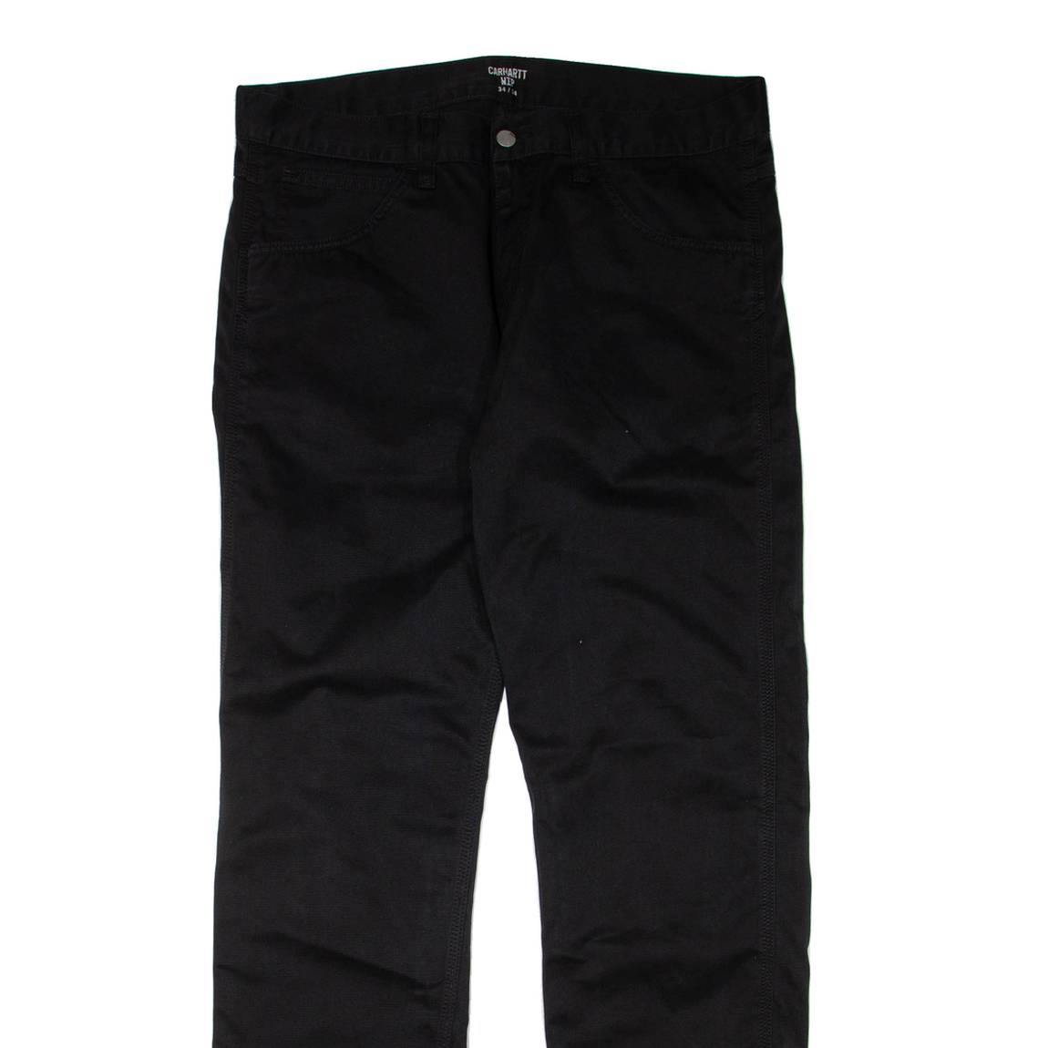 CARHARTT WIP Womens Trousers Black Regular Straight W34 L34