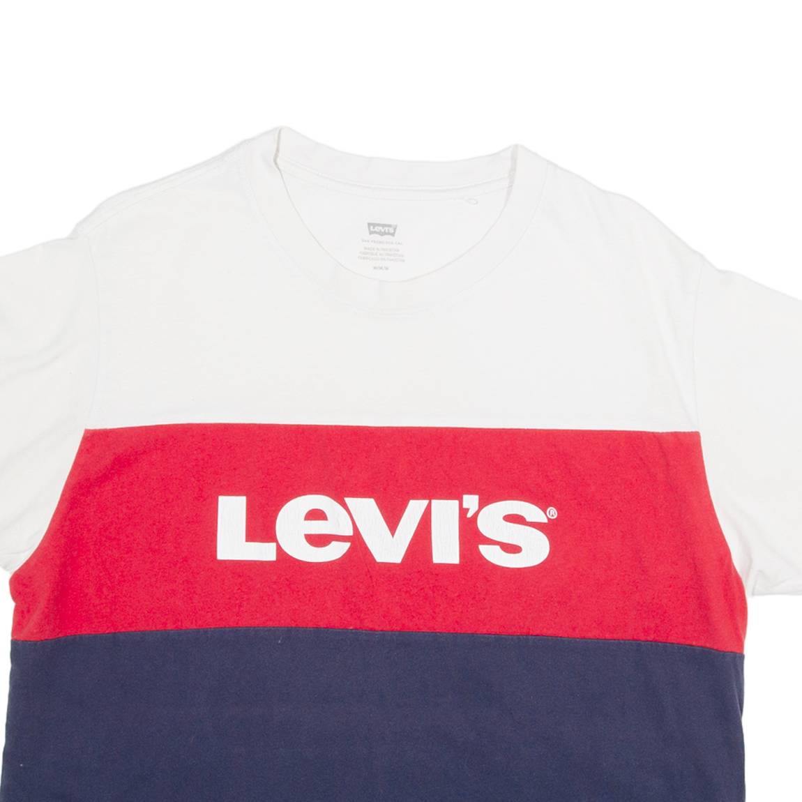 LEVI'S Womens T-Shirt White M